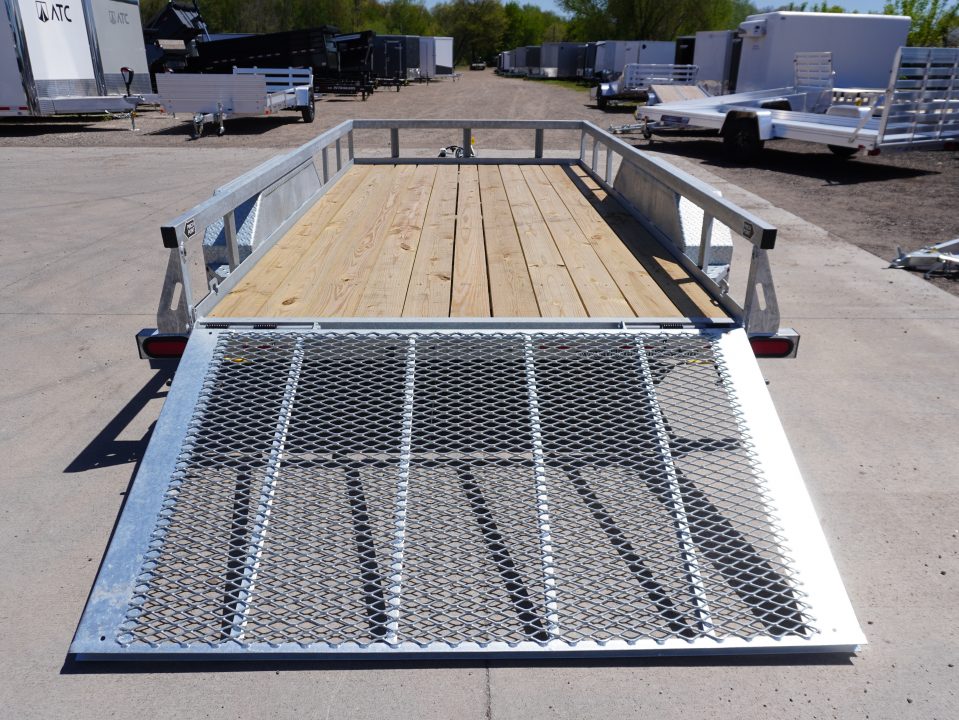 New 2027 Drive Trailers 7x14ft Galvanized Utility Trailer