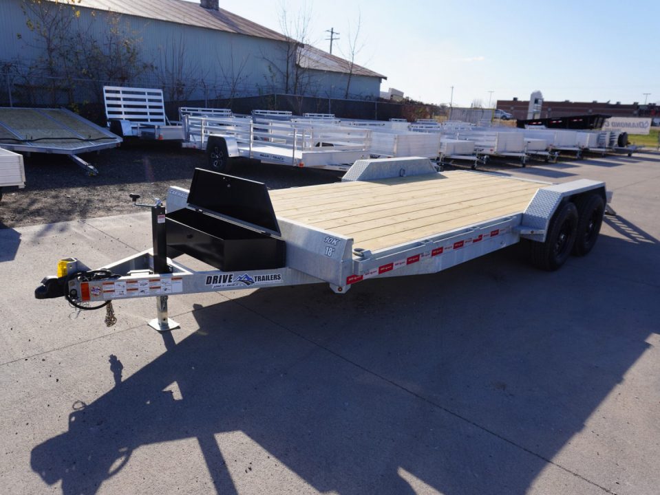 New 2027 Drive Trailers 83'x18ft Galvanized Car Hauler Car Hauler