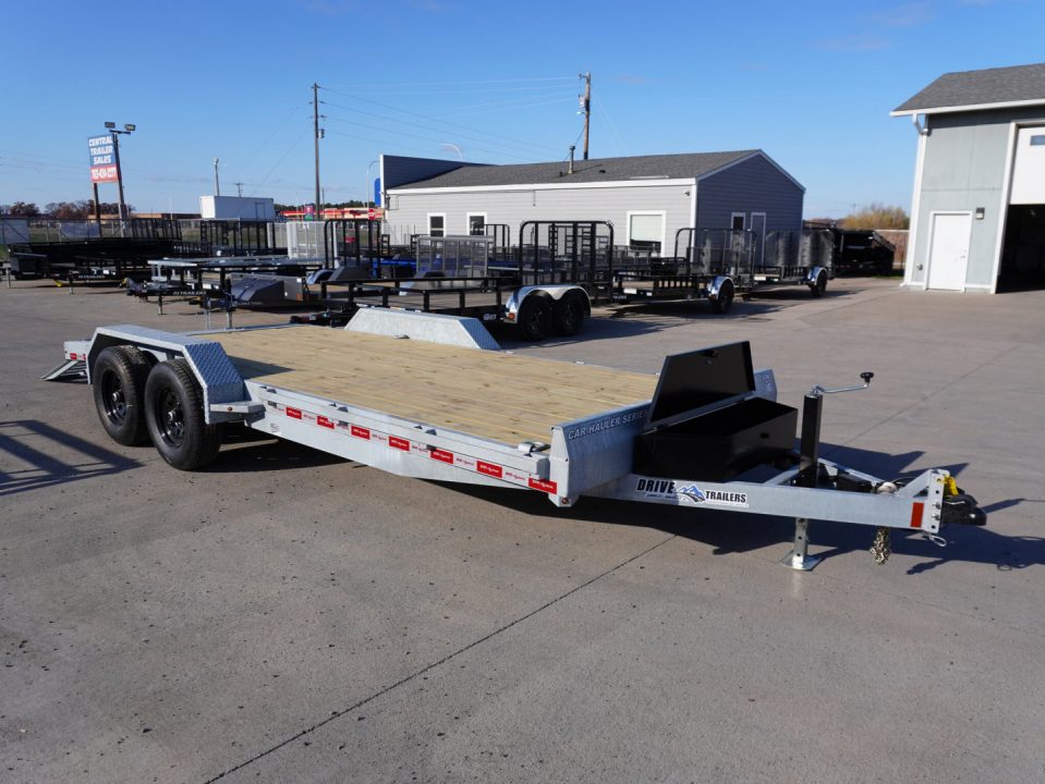 New 2027 Drive Trailers 83'x18ft Galvanized Car Hauler Car Hauler