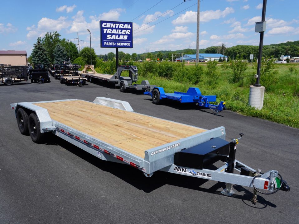 New 2026 Drive Trailers 83'x20' Galvanized Car Hauler