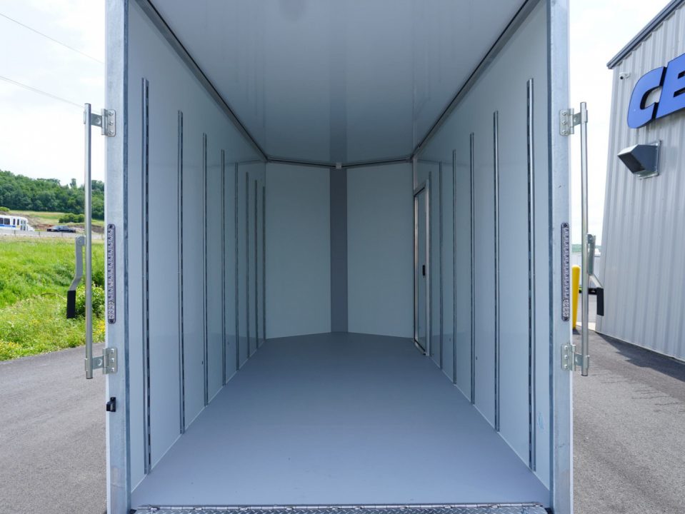 New 2025 Cell-Tech Trailers 7x16ft Galvanized Enclosed