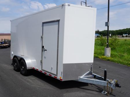 New 2025 Cell-Tech Trailers 7x16ft Galvanized Enclosed
