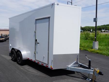New 2025 Cell-Tech Trailers 7x16ft Galvanized Enclosed