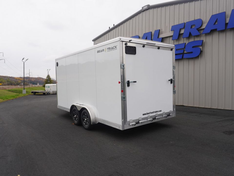 New 2026 Bear Track 7.5x16 Aluminum Cargo / Enclosed Trailer