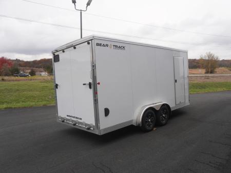 New 2026 Bear Track 7.5x16 Aluminum Cargo / Enclosed Trailer