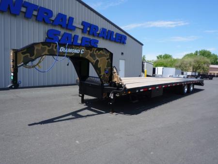 New 2026 Diamond C Trailers Fmax212 35' Gooseneck Deckover