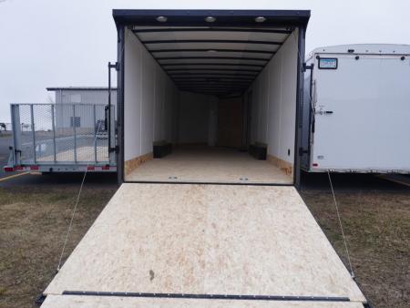 New 2026 Discovery Trailers 8.5x24+5'V Snowmobile Trailer