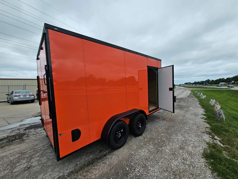 New 2026 Maximum Cargo Trailers 7x14 TA, 7' interior height , 3.5k axles, .080 polycore Cargo / Enclosed Trailer