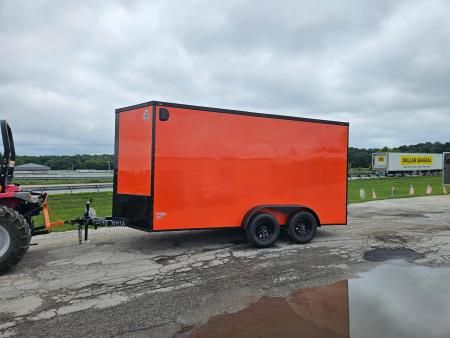 New 2026 Maximum Cargo Trailers 7x14 TA, 7' interior height , 3.5k axles, .080 polycore Cargo / Enclosed Trailer