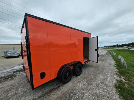 New 2026 Maximum Cargo Trailers 7x14 TA, 7' interior height , 3.5k axles, .080 polycore Cargo / Enclosed Trailer