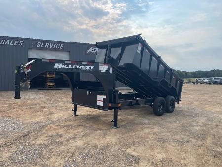 New 2026 Hillcrest Trailers 14SGDH 14X83 TELESCOPIC Dump Trailer