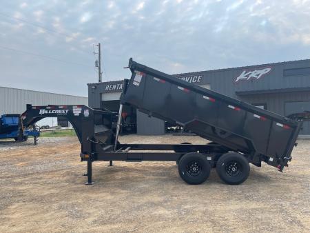 New 2026 Hillcrest Trailers 14SGDH 14X83 TELESCOPIC Dump Trailer