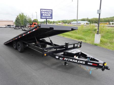 New 2026 PJ Trailers T8 22ft Tilt Trailer