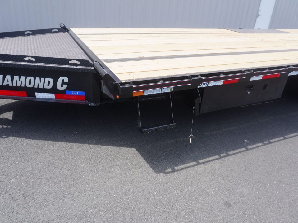 New 2026 Diamond C Trailers DET210 24ft Deckover Tilt Trailer