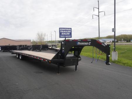 New 2026 Diamond C Trailers Fmax212 40' Gooseneck Deckover Trailer