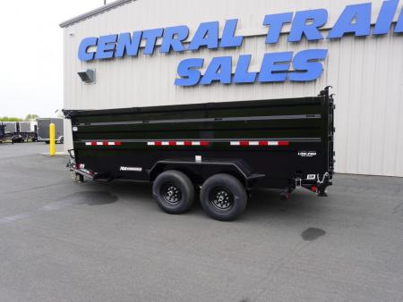 New 2027 PJ Trailers DM 83"x16ft Dump Trailer