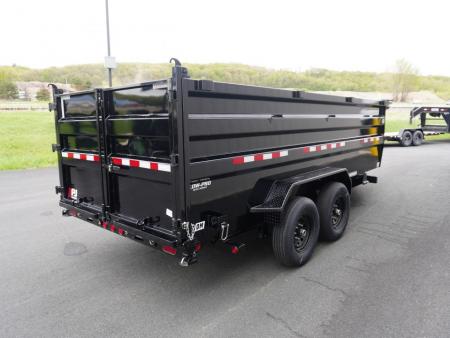 New 2027 PJ Trailers DM 83"x16ft Dump Trailer