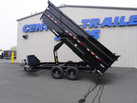 New 2027 PJ Trailers DM 83"x16ft Dump Trailer