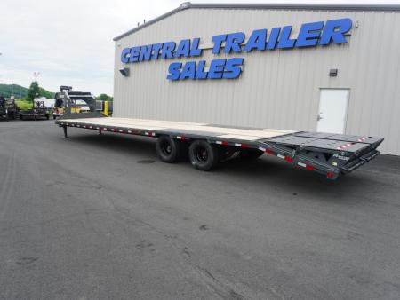 New 2026 PJ Trailers 36ft Deckover Flatbed Trailer