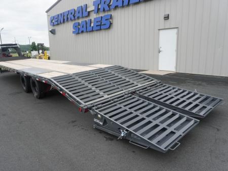 New 2026 PJ Trailers 36ft Deckover Flatbed Trailer
