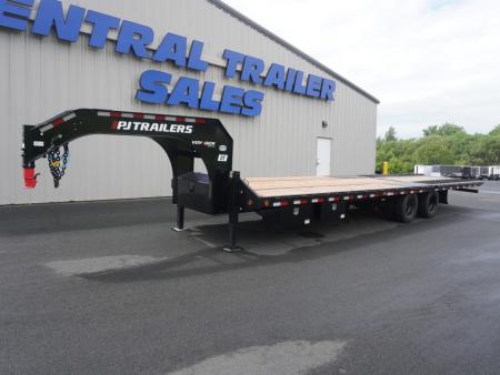 New 2027 PJ Trailers 32' Gooseneck Flatbed Trailer