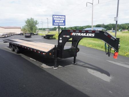 New 2027 PJ Trailers 32' Gooseneck Flatbed Trailer
