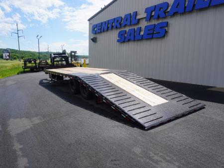 New 2027 PJ Trailers 32' Gooseneck Flatbed Trailer