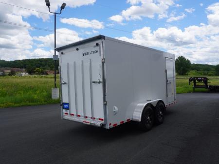 New 2026 Cell-Tech Trailers 7x16ft Galvanized Cargo / Enclosed Trailer