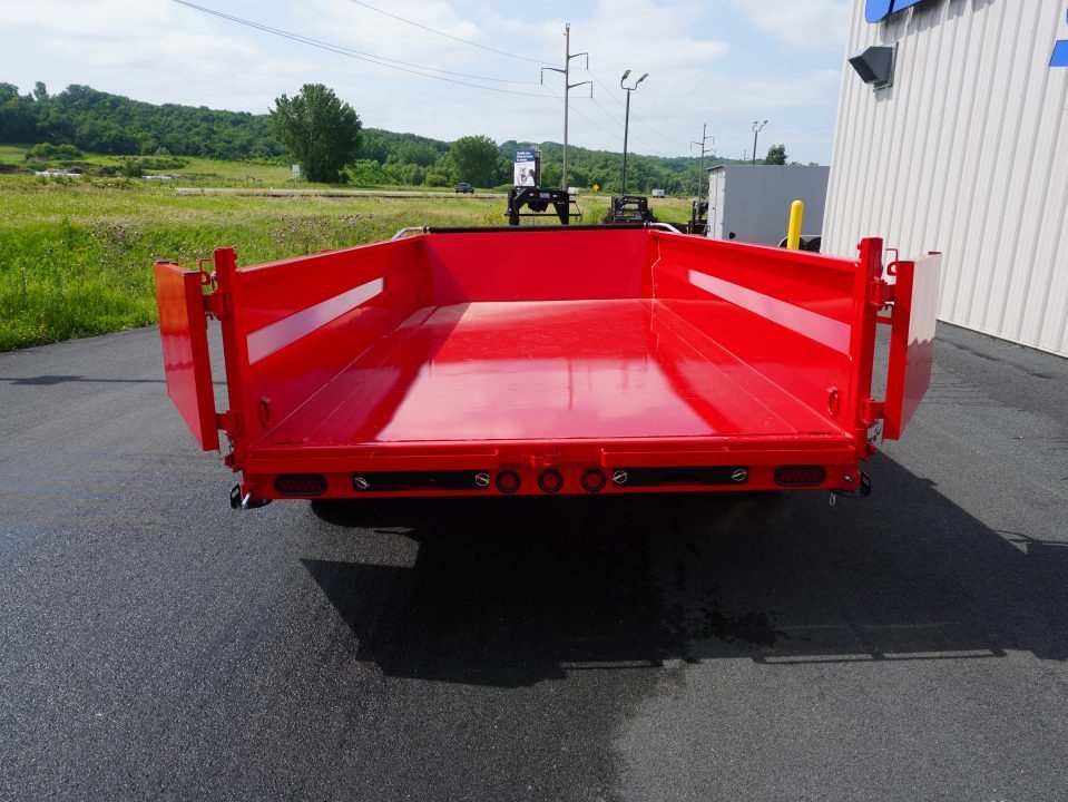 New 2027 PJ Trailers DT1 83"x16ft Dump Trailer