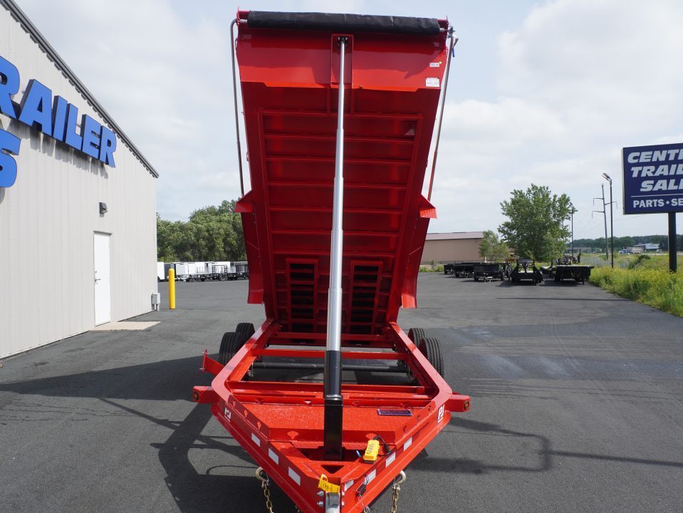 New 2027 PJ Trailers DT1 83"x16ft Dump Trailer