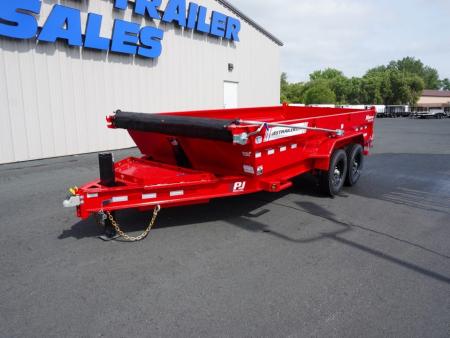 New 2027 PJ Trailers DT1 83 x16ft Dump Trailer
