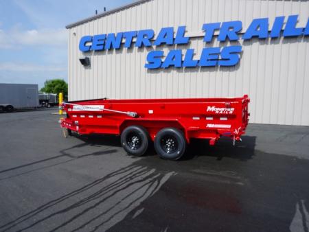 New 2027 PJ Trailers DT1 83"x16ft Dump Trailer