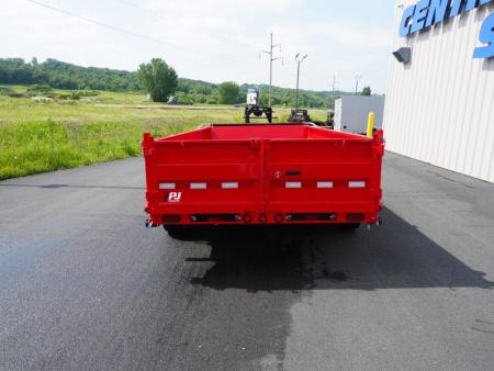New 2027 PJ Trailers DT1 83"x16ft Dump Trailer