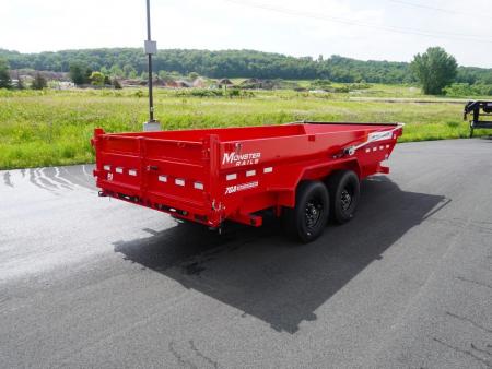 New 2027 PJ Trailers DT1 83"x16ft Dump Trailer