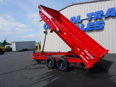 New 2027 PJ Trailers DT1 83"x16ft Dump Trailer