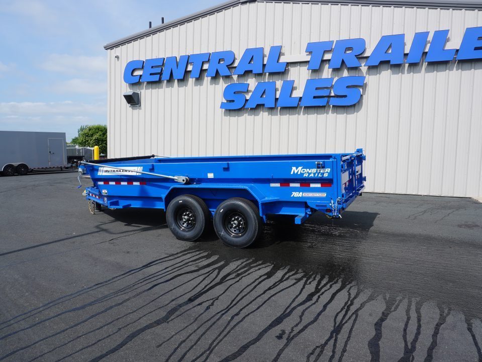 New 2027 PJ Trailers DT1 83"x16ft Dump Trailer