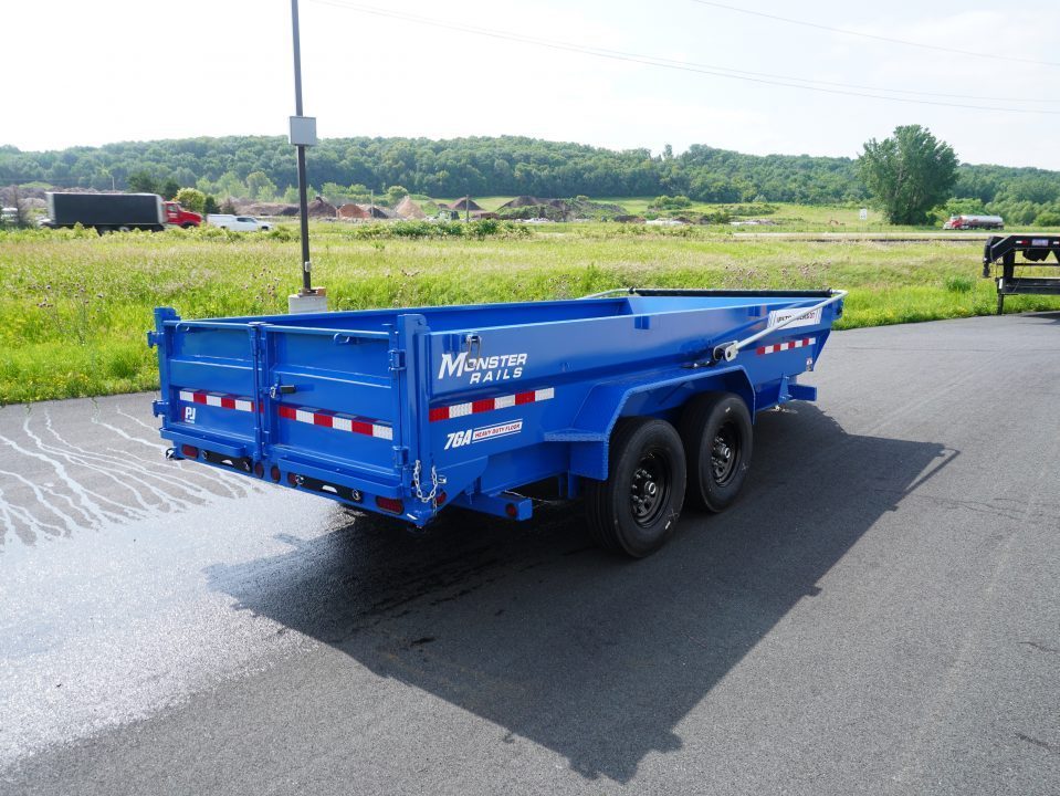 New 2027 PJ Trailers DT1 83"x16ft Dump Trailer