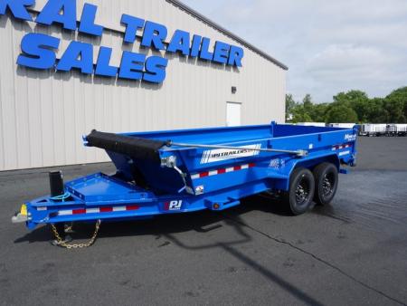New 2027 PJ Trailers DT1 83 x16ft Dump Trailer