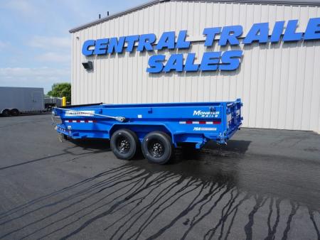 New 2027 PJ Trailers DT1 83"x16ft Dump Trailer