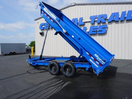 New 2027 PJ Trailers DT1 83"x16ft Dump Trailer