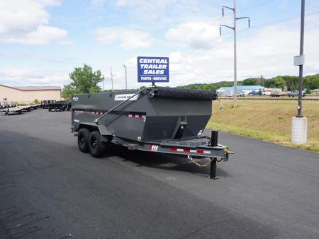 New 2027 PJ Trailers DT1 83"x16ft Dump Trailer