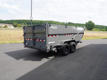 New 2027 PJ Trailers DT1 83"x16ft Dump Trailer