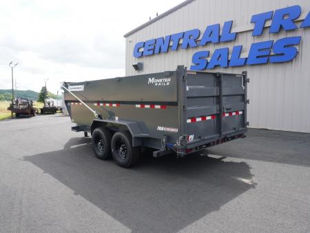 New 2027 PJ Trailers DT1 83"x16ft Dump Trailer