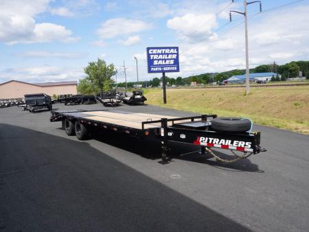 New 2027 PJ Trailers 102"x25' Deckover Trailer