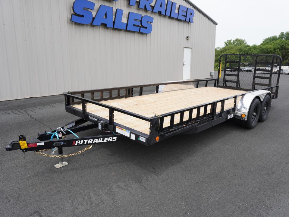 New 2027 PJ Trailers 83"x20ft Utility Trailer