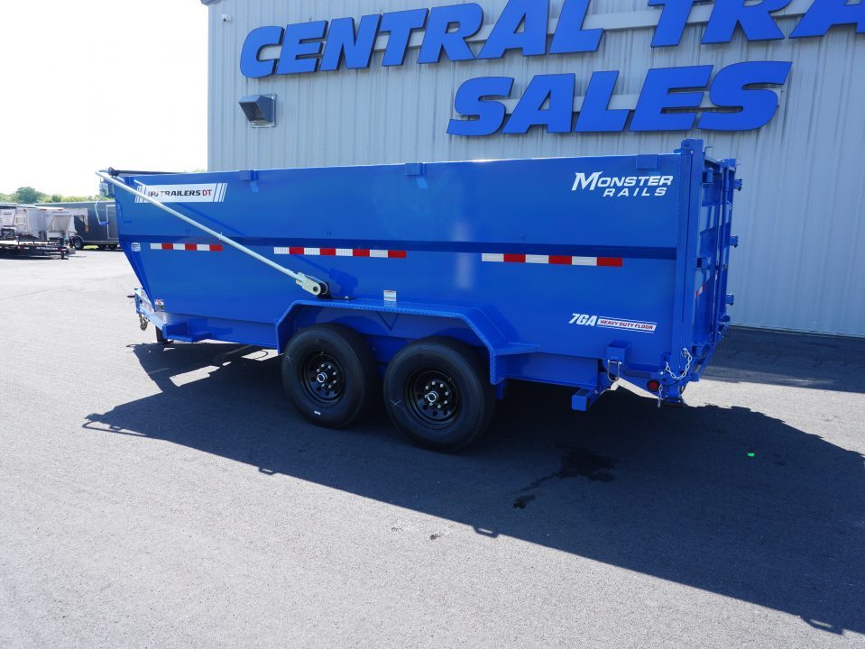New 2027 PJ Trailers DT1 83"x16ft Dump Trailer