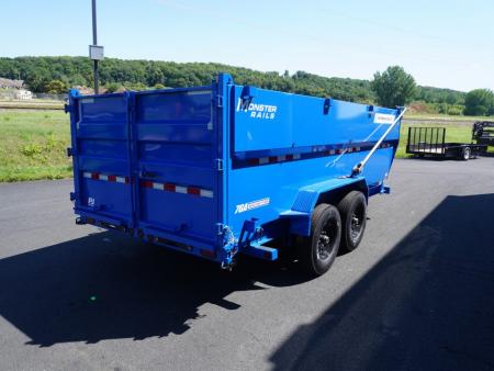 New 2027 PJ Trailers DT1 83"x16ft Dump Trailer