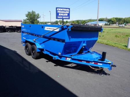 New 2027 PJ Trailers DT1 83"x16ft Dump Trailer