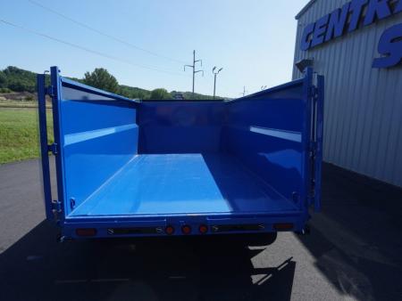 New 2027 PJ Trailers DT1 83"x16ft Dump Trailer
