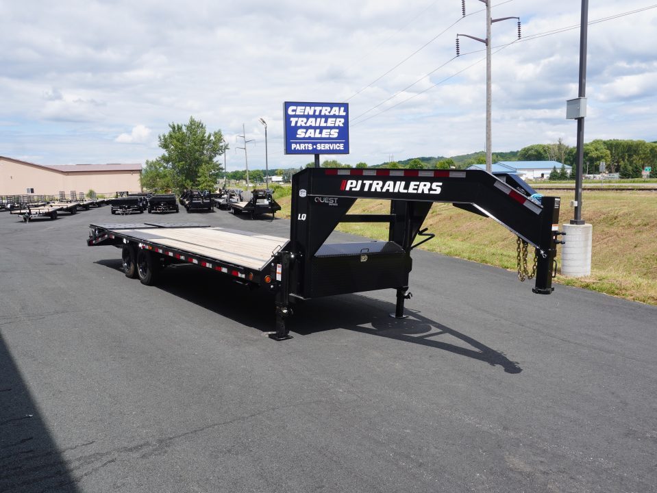 New 2027 PJ Trailers LQ 25ft Gooseneck Trailer